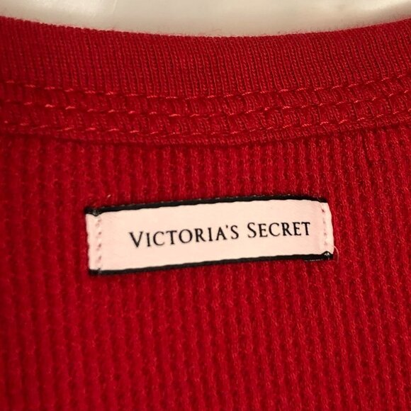 Victoria's Secret Tee Waffle Knit - Picture 3 of 7